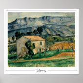 Paul Cézanne Zedign Art Poster #47 (Voorkant)