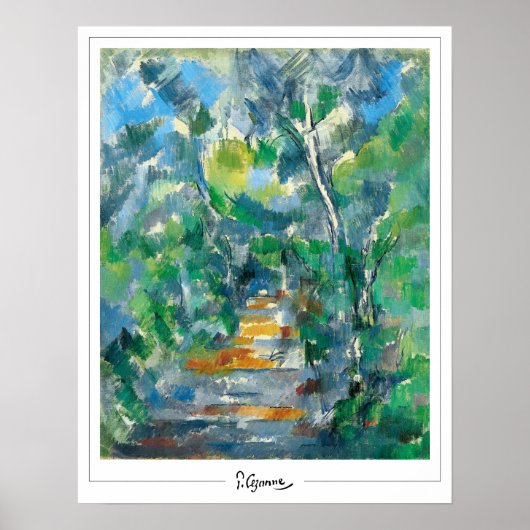 Paul Cézanne Zedign Art Poster #5 (Voorkant)