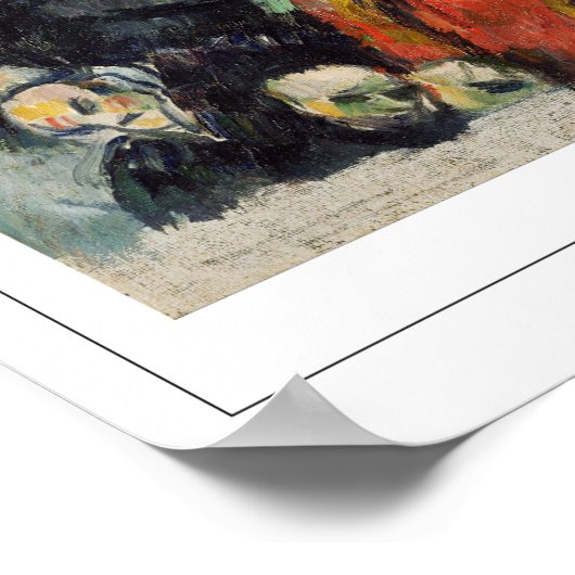 Paul Cézanne Zedign Art Poster #51 (Hoek)