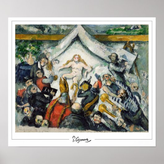 Paul Cézanne Zedign Art Poster #51 (Voorkant)