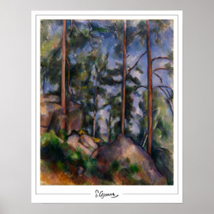 Paul Cézanne Zedign Art Poster #556