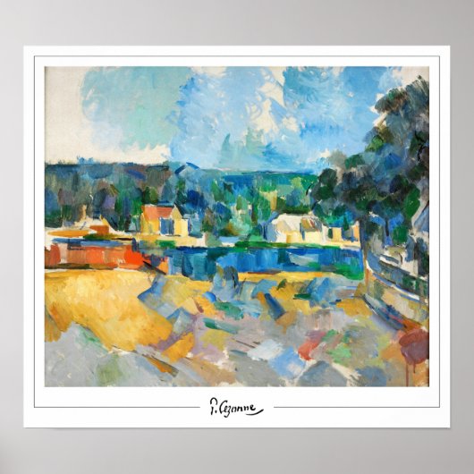 Paul Cézanne Zedign Art Poster #591 (Voorkant)