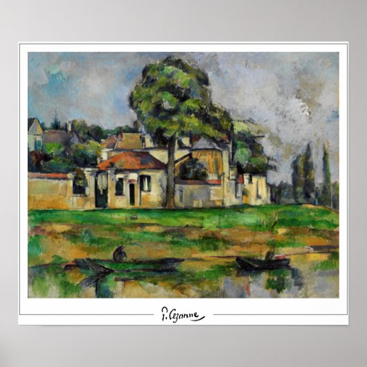Paul Cézanne Zedign Art Poster #63 (Voorkant)