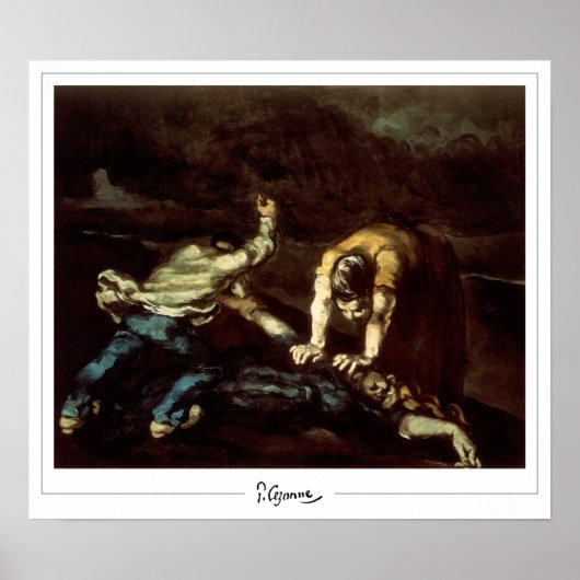 Paul Cézanne Zedign Art Poster #65 (Voorkant)