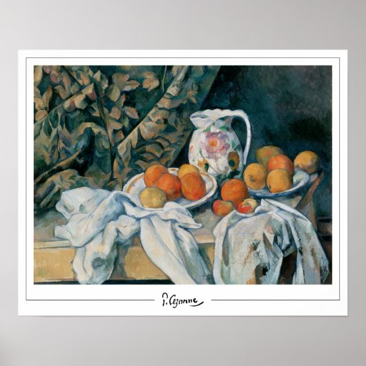 Paul Cézanne Zedign Art Poster #679 (Voorkant)