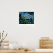 Paul Cézanne Zedign Art Poster #68 (Keuken)