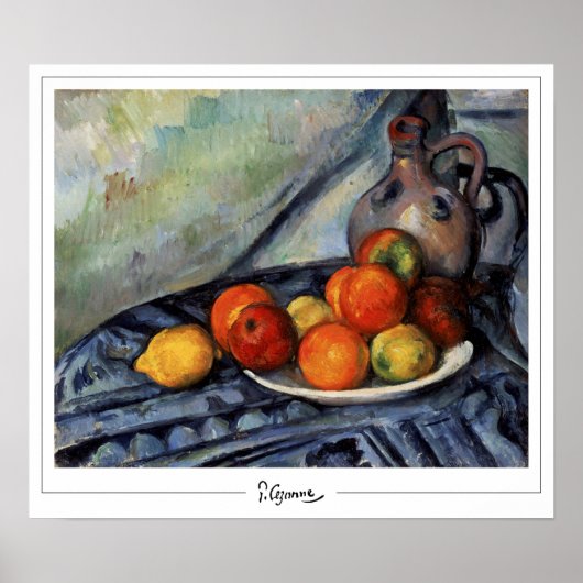 Paul Cézanne Zedign Art Poster #71 (Voorkant)