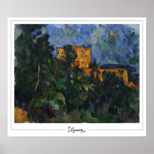 Paul Cézanne Zedign Art Poster #73 (Voorkant)