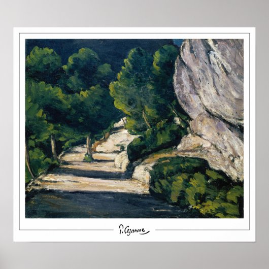 Paul Cézanne Zedign Art Poster #74 (Voorkant)