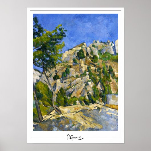 Paul Cézanne Zedign Art Poster #75 (Voorkant)