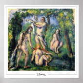 Paul Cézanne Zedign Art Poster #786 (Voorkant)