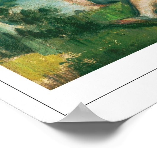 Paul Cézanne Zedign Art Poster #99 (Hoek)