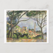 Paul Cezanne | Zee 1878 te Estaque Briefkaart (Voorkant)