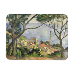 Paul Cezanne Zee 1878 te Estaque Magneet