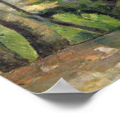 Paul Cezanne | Zee 1878 te Estaque Poster (Hoek)