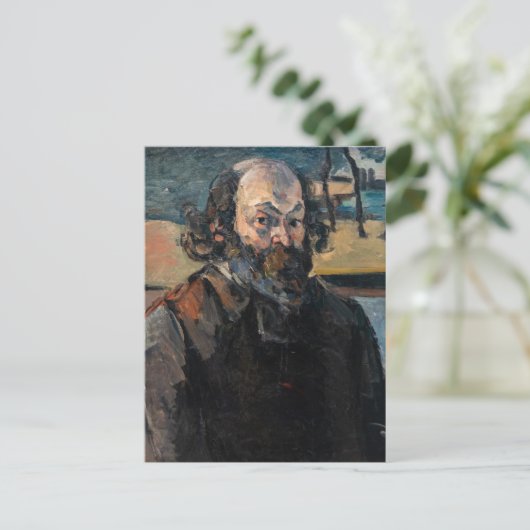 Paul Cezanne - Zelfportret Briefkaart (Staand voorkant)