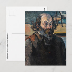 Paul Cezanne - Zelfportret Briefkaart