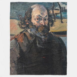Paul Cezanne - Zelfportret Fleece Deken