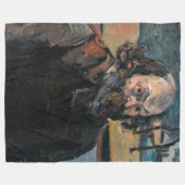 Paul Cezanne - Zelfportret Fleece Deken (Voorkant (Horizontaal))