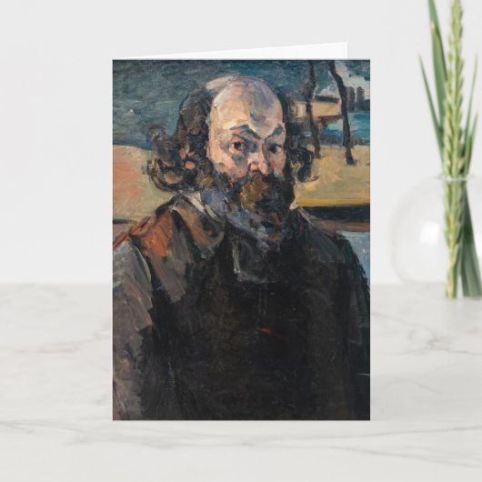 Paul Cezanne - Zelfportret Kaart (Voorkant)