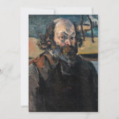 Paul Cezanne - Zelfportret Kaart (Voorkant)