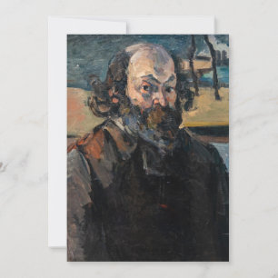 Paul Cezanne - Zelfportret Kaart
