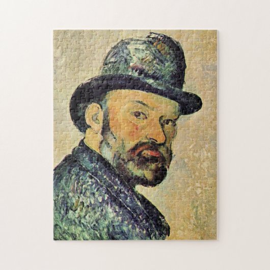 Paul Cezanne, Zelfportret, Legpuzzel (Verticaal)