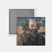 Paul Cezanne - Zelfportret Magneet (Voorkant / Achterkant)