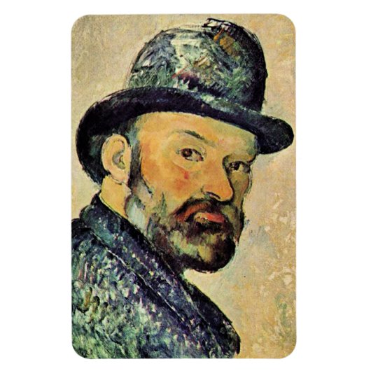 Paul Cezanne, Zelfportret, Magneet (Verticaal)