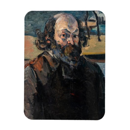 Paul Cezanne - Zelfportret Magneet (Verticaal)