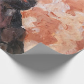 Paul Cezanne - Zelfportret met roze achtergrond Cadeaupapier (Hoek)