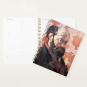 Paul Cezanne - Zelfportret met roze achtergrond Planner (Display)