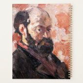 Paul Cezanne - Zelfportret met roze achtergrond Planner (Achterkant)