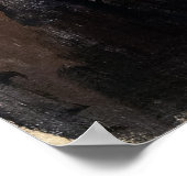 Paul Cezanne - Zelfportret met roze achtergrond Poster (Hoek)