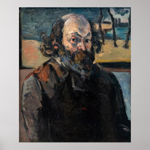Paul Cezanne - Zelfportret Poster