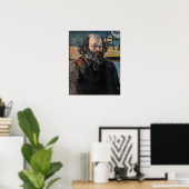 Paul Cezanne - Zelfportret Poster (Thuiskantoor)