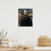 Paul Cezanne - Zelfportret Poster (Keuken)