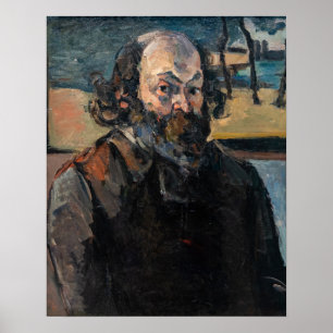 Paul Cezanne - Zelfportret Poster