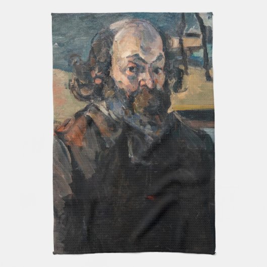 Paul Cezanne - Zelfportret Theedoek (Verticaal)
