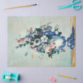 Paul Cézanne's Rococo Vase still Life Decoupage Tissuepapier (Craft)