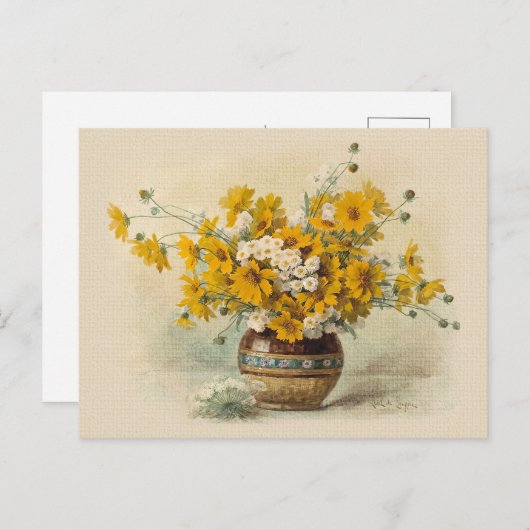 Paul de Longpré C0137 Briefkaart (Voorkant / Achterkant)