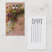 Paul de Longpre Custom Visitekaartje (Voorkant / Achterkant)