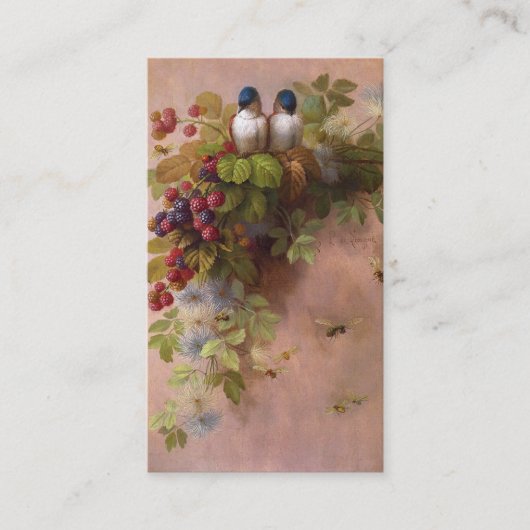 Paul de Longpre Custom Visitekaartje (Voorkant)