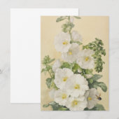 Paul De Longpre - Hollyhocks 1901 Kaart (Voorkant / Achterkant)