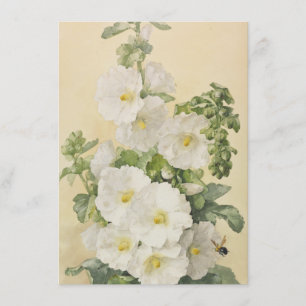 Paul De Longpre - Hollyhocks 1901 Kaart