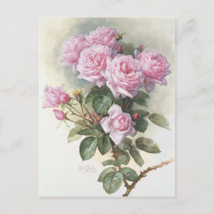 Paul_de_Longpré_-_Rozen_en_Hommels,_1899 Briefkaart