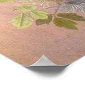 Paul-De-Longpre-vogels en bijen Poster (Hoek)