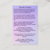 Paul de Venetiaan Visitekaartje (Achterkant)