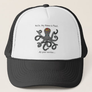 Paul de voetbaloctopus trucker pet