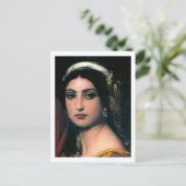 Paul Delaroche, Herodias, Detail, Vrouw Briefkaart (Staand voorkant)